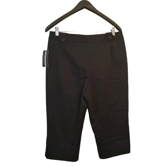 Requirements Capri Black Women's Pants Size 10 34X19 IN - Picture 2 of 7